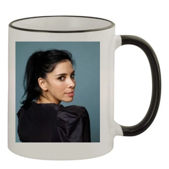 Sarah Silverman 11oz Colored Rim & Handle Mug