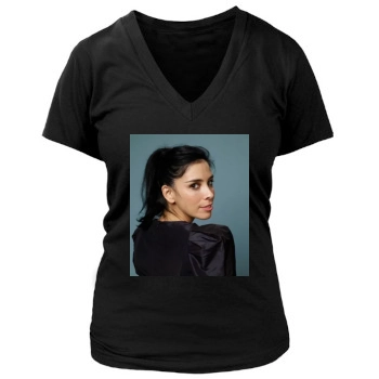 Sarah Silverman Women's Deep V-Neck TShirt