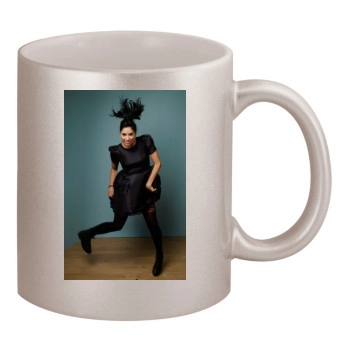 Sarah Silverman 11oz Metallic Silver Mug