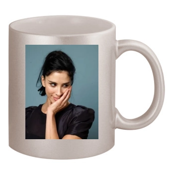 Sarah Silverman 11oz Metallic Silver Mug