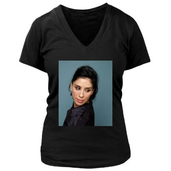 Sarah Silverman Women's Deep V-Neck TShirt