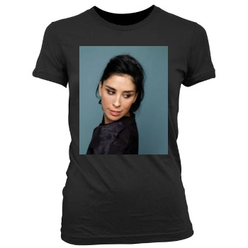 Sarah Silverman Women's Junior Cut Crewneck T-Shirt