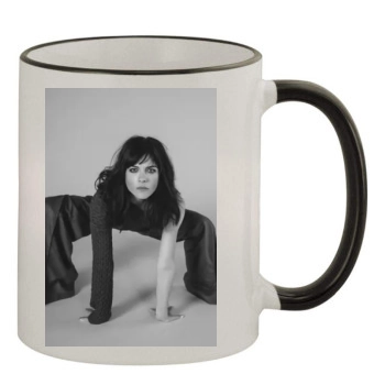 Selma Blair 11oz Colored Rim & Handle Mug