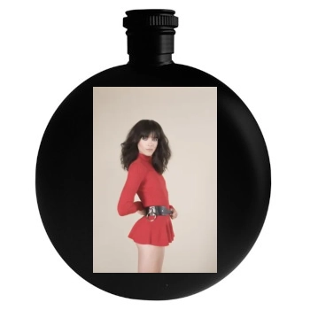 Selma Blair Round Flask