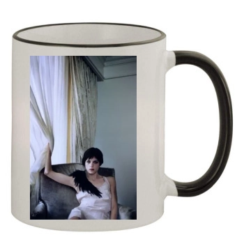 Selma Blair 11oz Colored Rim & Handle Mug