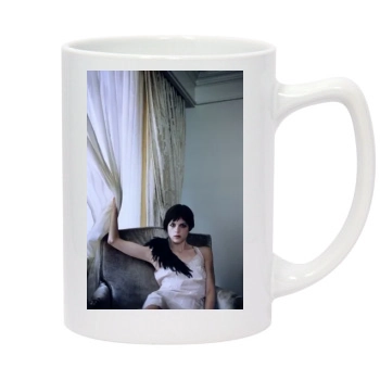 Selma Blair 14oz White Statesman Mug