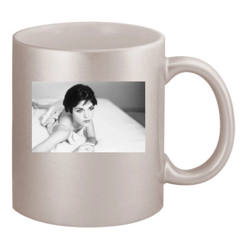 Selma Blair 11oz Metallic Silver Mug