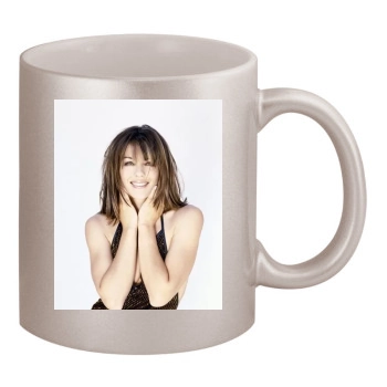 Elizabeth Hurley 11oz Metallic Silver Mug