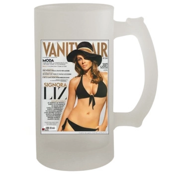 Elizabeth Hurley 16oz Frosted Beer Stein