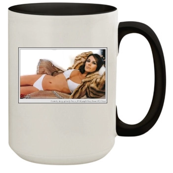 Elizabeth Hurley 15oz Colored Inner & Handle Mug