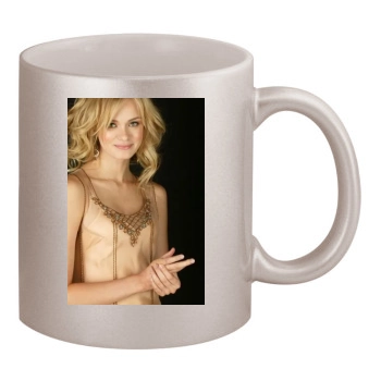 Sara Paxton 11oz Metallic Silver Mug