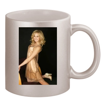 Sara Paxton 11oz Metallic Silver Mug