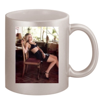 Sarah Carter 11oz Metallic Silver Mug