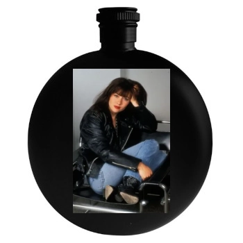 Shannen Doherty Round Flask