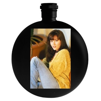 Shannen Doherty Round Flask