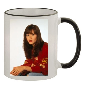 Shannen Doherty 11oz Colored Rim & Handle Mug