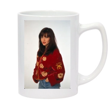 Shannen Doherty 14oz White Statesman Mug