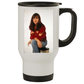 Shannen Doherty Stainless Steel Travel Mug