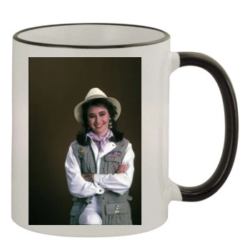 Shannen Doherty 11oz Colored Rim & Handle Mug