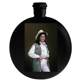 Shannen Doherty Round Flask