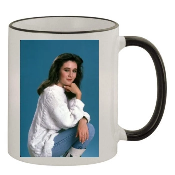 Shannen Doherty 11oz Colored Rim & Handle Mug