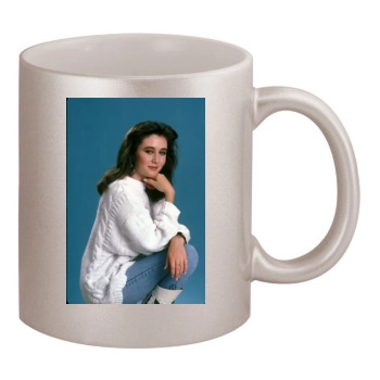 Shannen Doherty 11oz Metallic Silver Mug