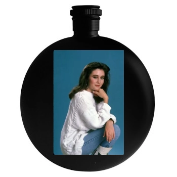 Shannen Doherty Round Flask