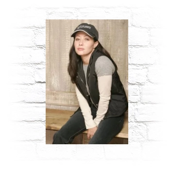 Shannen Doherty Metal Wall Art