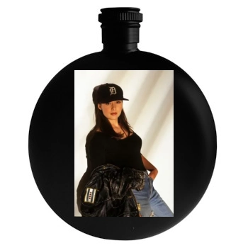 Shannen Doherty Round Flask