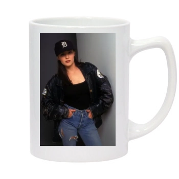 Shannen Doherty 14oz White Statesman Mug