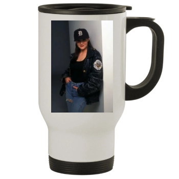 Shannen Doherty Stainless Steel Travel Mug