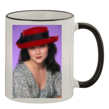 Shannen Doherty 11oz Colored Rim & Handle Mug