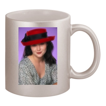 Shannen Doherty 11oz Metallic Silver Mug