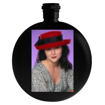 Shannen Doherty Round Flask