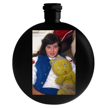 Shannen Doherty Round Flask