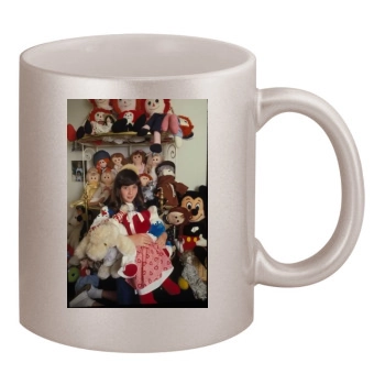 Shannen Doherty 11oz Metallic Silver Mug