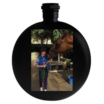 Shannen Doherty Round Flask