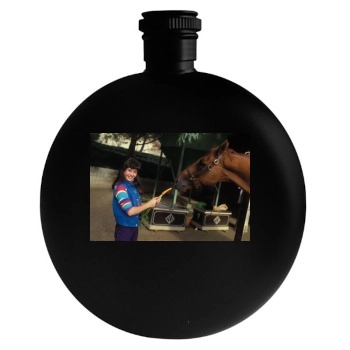 Shannen Doherty Round Flask