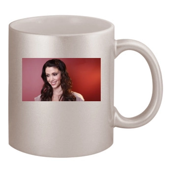 Shannon Elizabeth 11oz Metallic Silver Mug