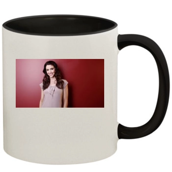 Shannon Elizabeth 11oz Colored Inner & Handle Mug