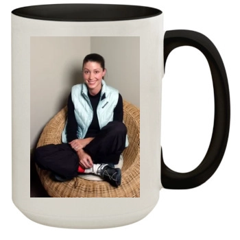 Shannon Elizabeth 15oz Colored Inner & Handle Mug