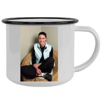 Shannon Elizabeth Camping Mug