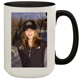 Shannon Elizabeth 15oz Colored Inner & Handle Mug