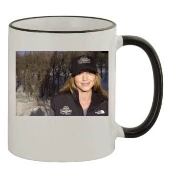 Shannon Elizabeth 11oz Colored Rim & Handle Mug