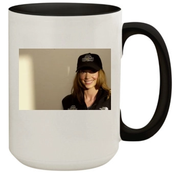 Shannon Elizabeth 15oz Colored Inner & Handle Mug