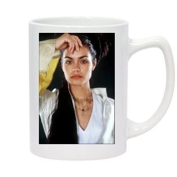 Shannyn Sossamon 14oz White Statesman Mug