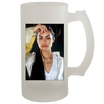 Shannyn Sossamon 16oz Frosted Beer Stein