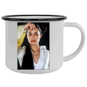 Shannyn Sossamon Camping Mug