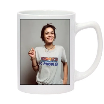 Shannyn Sossamon 14oz White Statesman Mug