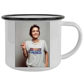 Shannyn Sossamon Camping Mug